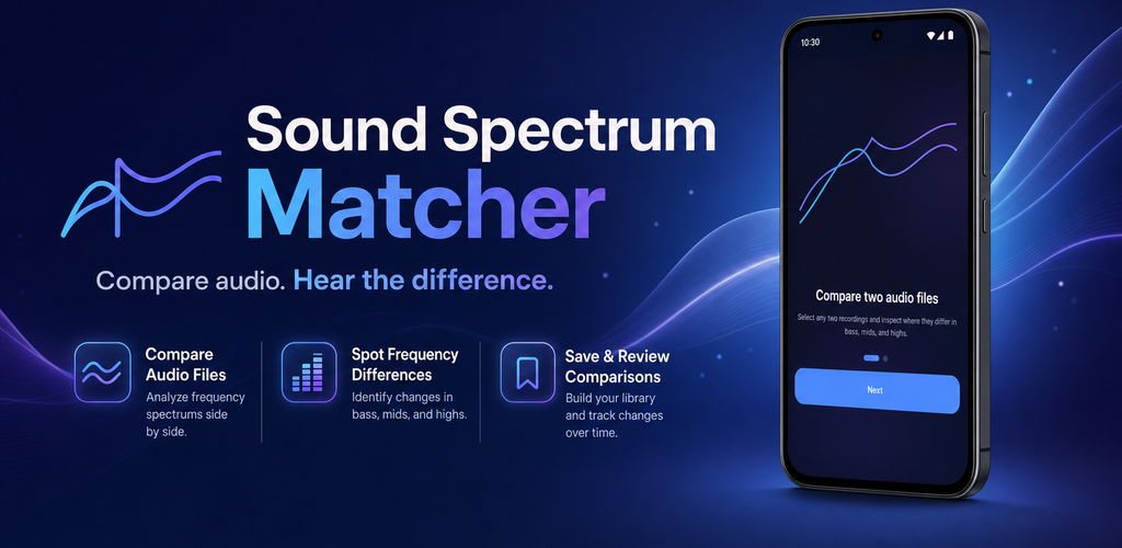 Promotional preview of Sound Spectrum Matcher
